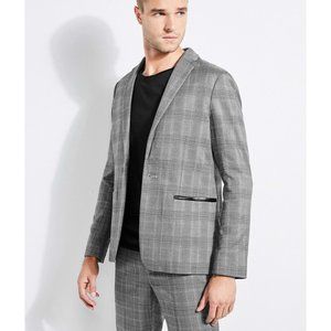 Guess Men's Glen Plain Blazer Size XL